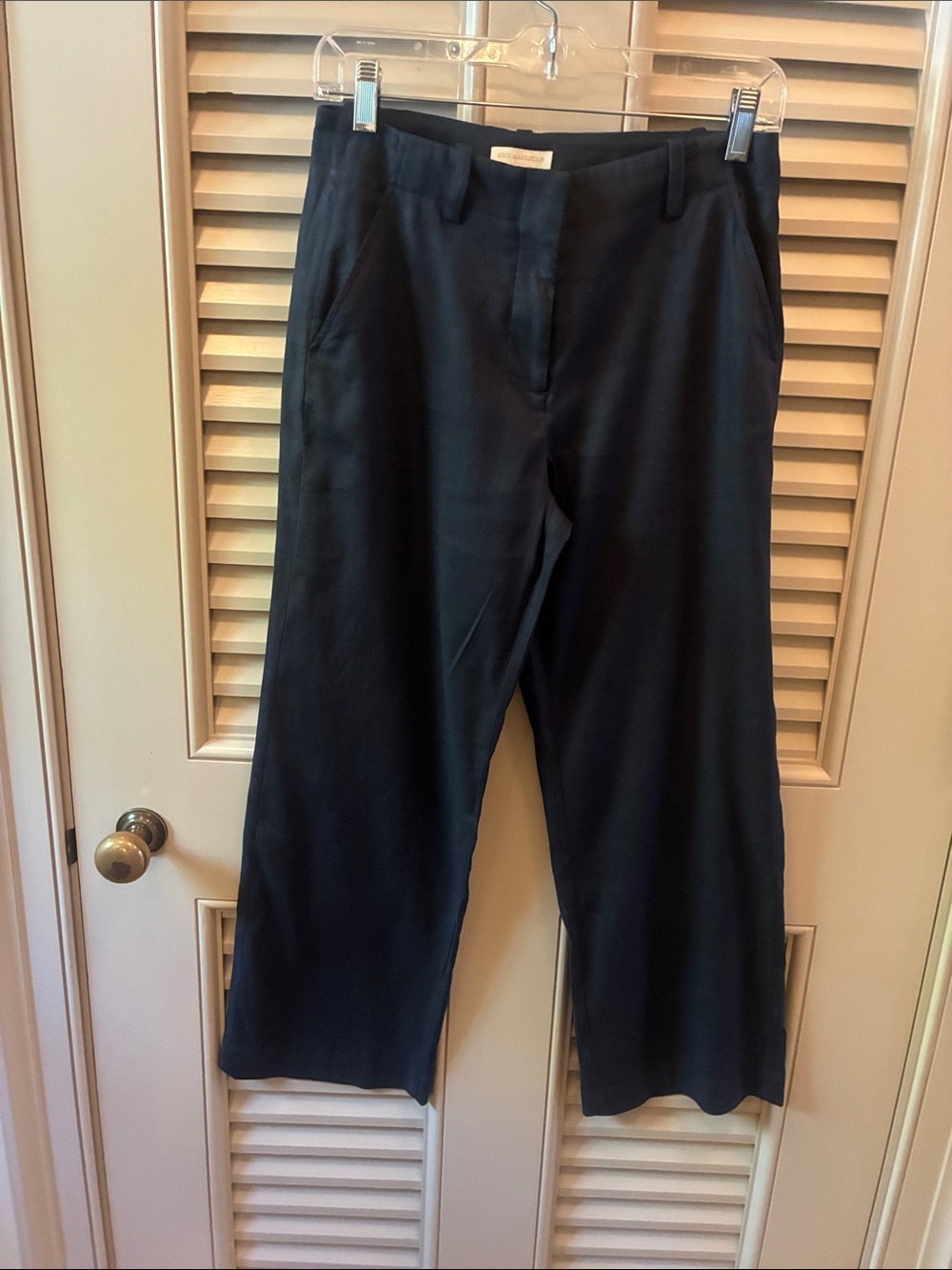 ANN MASHBURN Frankie  Classic Wide Leg Pants
